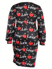 Baroque Print Surplice Neck Tie Midi Dress