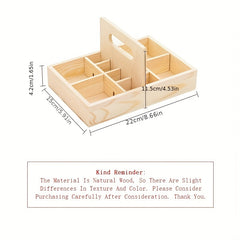 21 Slots Wooden Aromatherapy Essential Oil Storage Case Holder