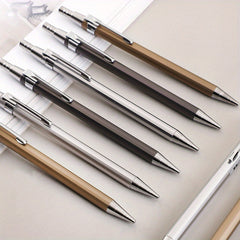 3pcs 0.7mm Metal Mechanical Pencils for Stylish Writing, Offices, Schools