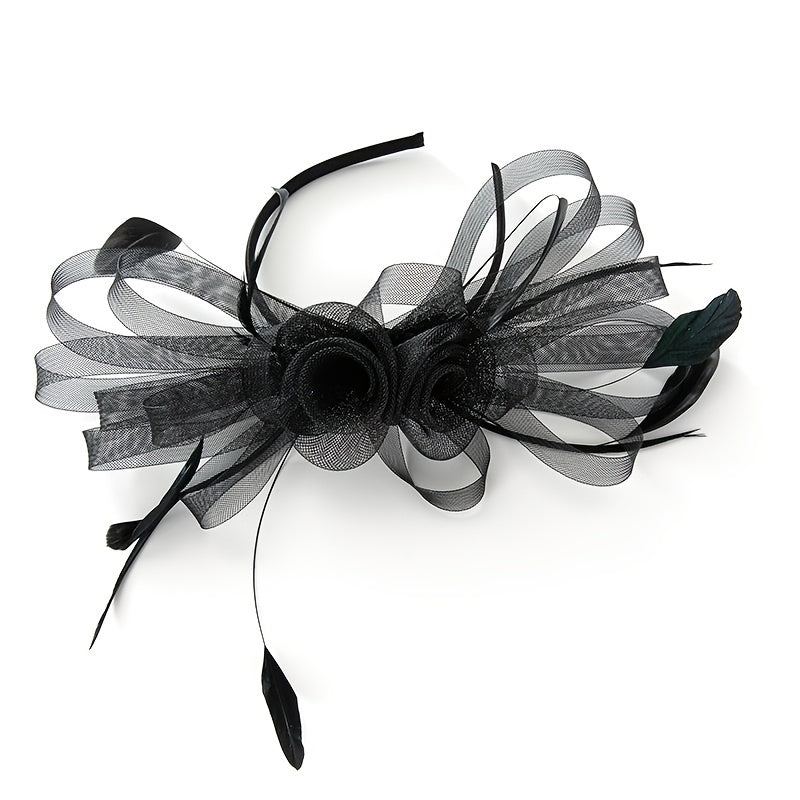 Vintage Headband Fascinator Derby Headband Hairband Wedding Headpiece