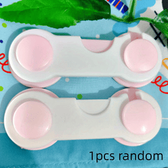Child Safety Locks for Doors Drawers Refrigerators - Set of 4