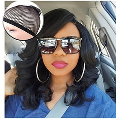 Loose Wave Lace Part Wig Synthetic Heat Resistant Full Wigs For Women