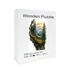 Forest Deer Puzzle 1000 Pieces Expert Level Wooden Jigsaw