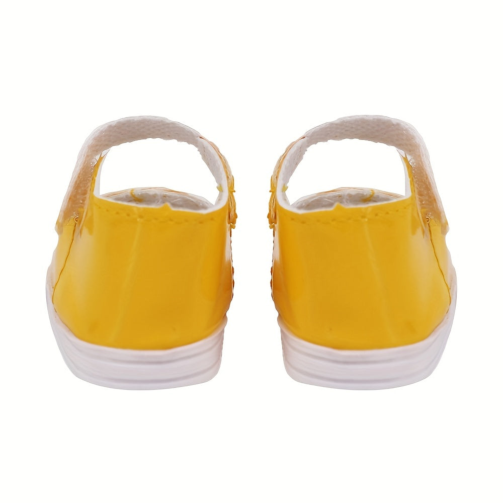 45 72cm Doll Love Pattern Leather Shoes Direct Sales