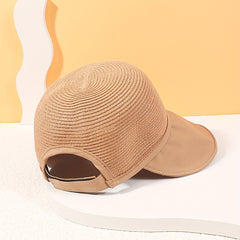 Stitching Visor Sun Hat Sunscreen Beach Hat Outdoor Baseball Cap