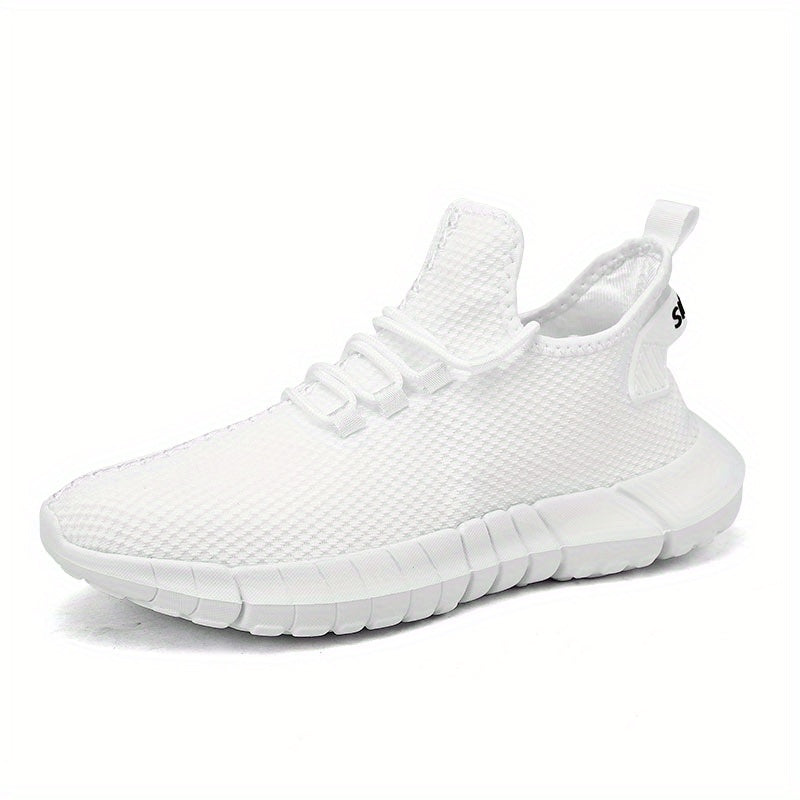 Men's Lightweight Knitted Walking Shoes Breathable Summer Casual Shoes