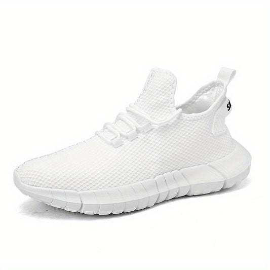 Men's Lightweight Knitted Walking Shoes Breathable Summer Casual Shoes