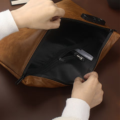 Large Capacity A4 Document Bag Waterproof Business Briefcase