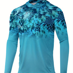 Men's Sun Protection Hoodie Long Sleeve Quick Dry Tops