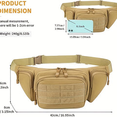 Tactical Waist Bag Large Capacity Gun Bag