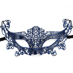 Fox Shaped Lace Masquerade Mask for Adults Costume Theme Party