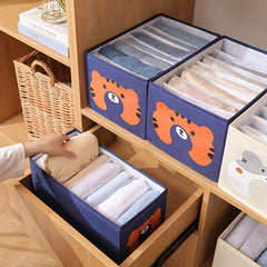 Cartoon Clothes Storage Box Indoor Drawer Storage Baskets