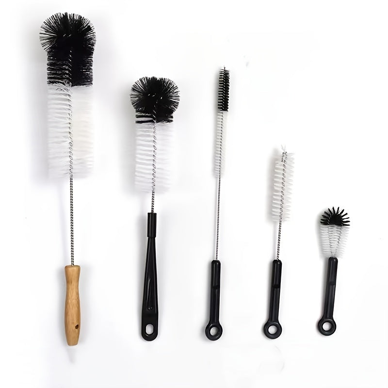5pcs Cup Brush Water Bottle Brush Cleaning Brush Set