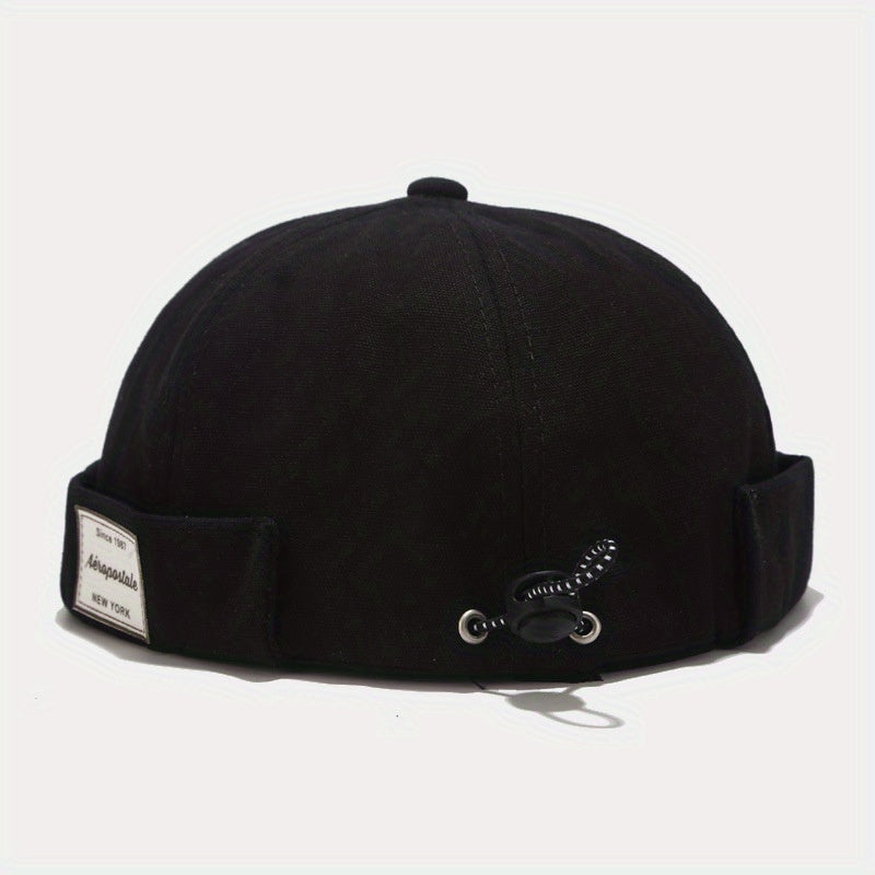 Men's Vintage Beanie Hat Hip Hop Landlord Melon Hat