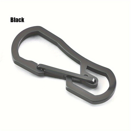 Titanium Carabiner Keychain for Camping and Hiking