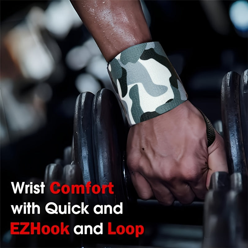 Professional Wrist Straps for Weightlifting & Gym Training, Men & Women