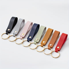 Classic Leather Keychain For Men Bag Charm