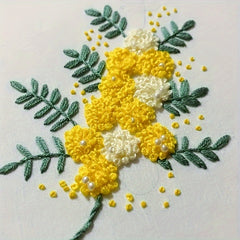 European Embroidery Kit Flowers Cross Stitch DIY