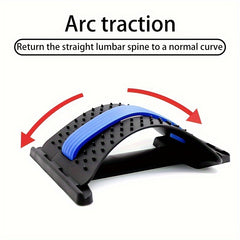 Lumbar Relaxer Waist Stretching Back Massager Pilates Supplies