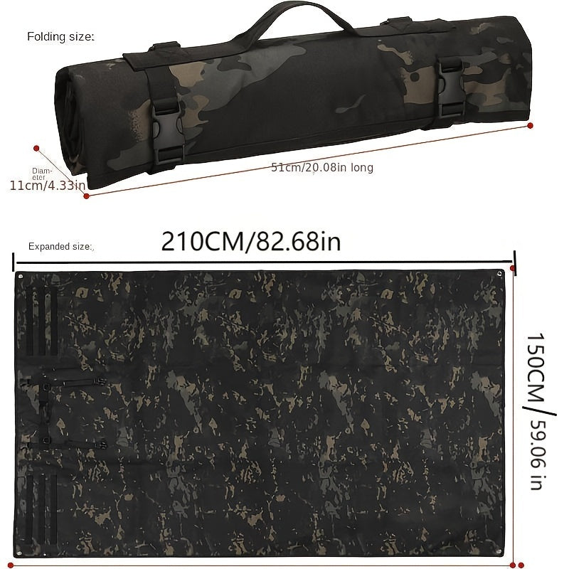 Waterproof Tactical Shooting Training Roll Up Pad Camping Mat
