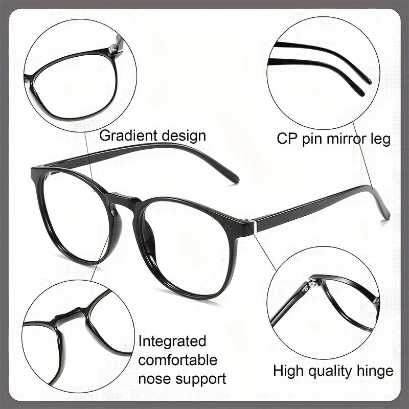 Men's Anti Light Glasses Decorative Glasses Reading Glasses