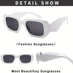 Men's Vintage Square Frame Polarized Sunglasses UV Protection