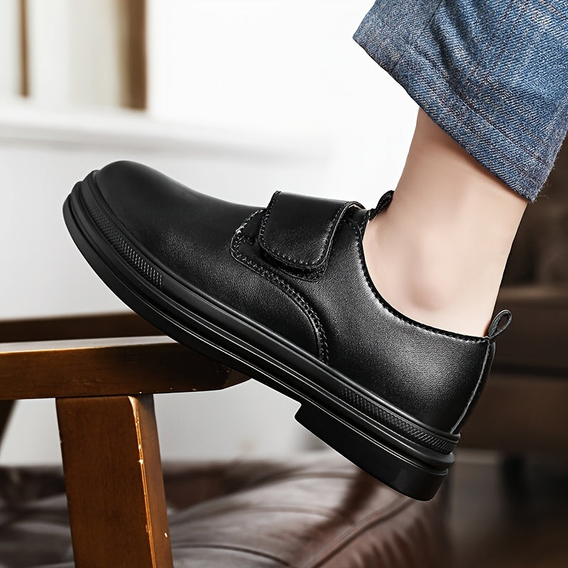 Boys Low Top Oxford Shoes Soft Bottom Non Slip Dress Shoes