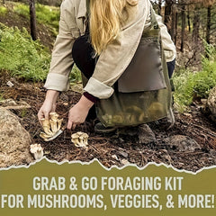 Portable Picking And Foraging Bag Small Mushroom Storage Mesh Bag Handbag
