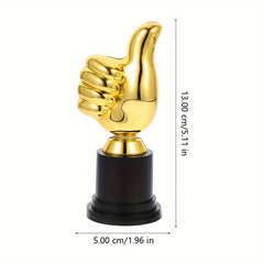 Golden Thumb Trophy Plastic Award Trophies For Sports