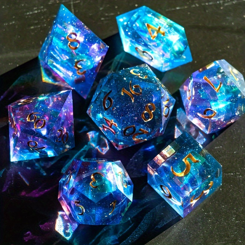 Resin Dice Silicone Mold Polyhedral Dice Molds - Board Game Crafting