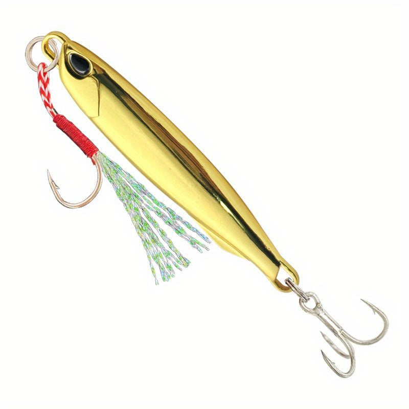 Sea Fishing Slow Jig Metal Jigging Spoon 3D Print Laser Artificial Bait Boat Fis