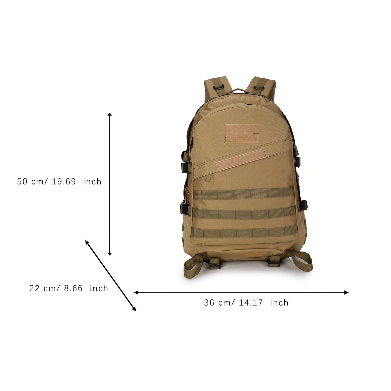Tactical Camo Backpack Waterproof & Ready for Adventure