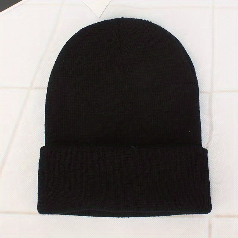 Beanie Hat Unisex Knitted Winter Soft Ski Hat