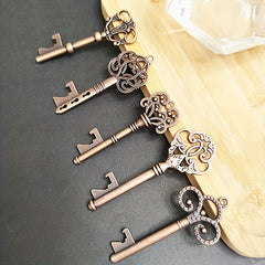 5pcs Skeleton Key Bottle Openers Metal Bottle Openers For Beer Juice