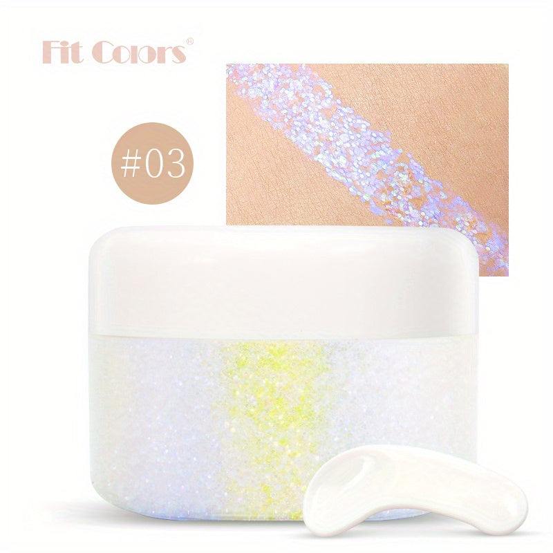 Starry Sky Gel Sequin Chameleon Highlighter Eyeshadow