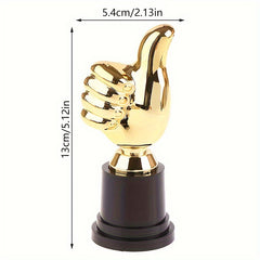 1pc Mini Awards Trophies Thumbs Trophy Toys for Sports Match