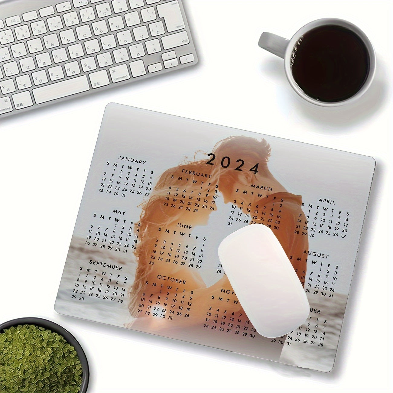 Calendar Lover Gift Wedding Anniversary Mouse Pad For Women