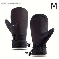 Winter Outdoor Windproof Touch Screen Cycling Gloves Thermal Skiing Gloves