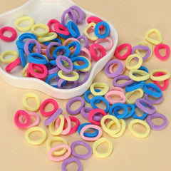 100pcs Baby Girls Hair Bands Ponytail Holders Scrunchies Accessories