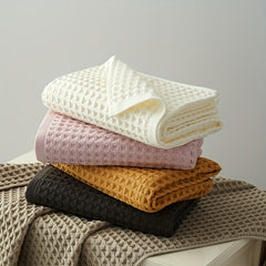Soft Honeycomb Bath Towel 55x27in 280g