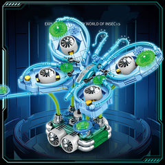 Animal Building Blocks Punk Wind Insect Ornaments Men Women