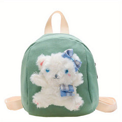 Kids Bear Backpack Casual School Bag for Boys and Girls