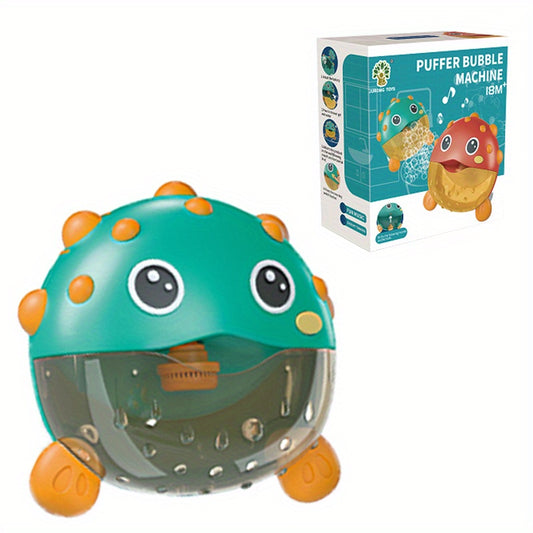 Bubble Machine Bath Toy for Baby Toddler Kid