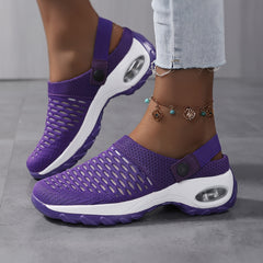 Women's Hollow Out Air Cushion Clogs Lightweight Sports Sandals