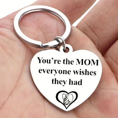 Mom Keychain Gift From Daughter Son Mother's Gift