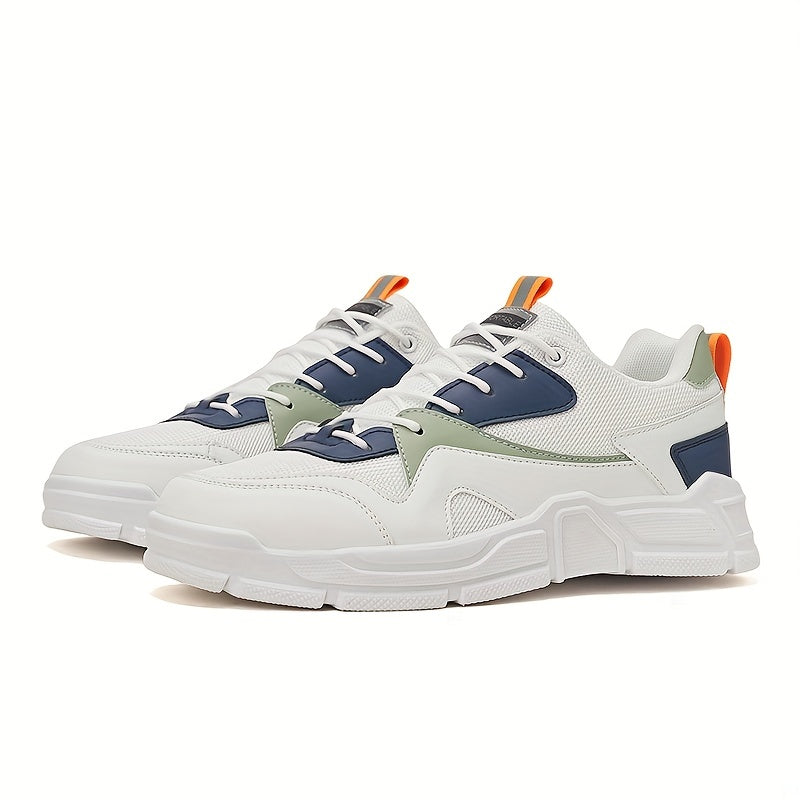 Men's Breathable Mesh Lace-up Casual Shoes