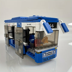 235pcs City Bus Model Building Blocks Toy Kit Gift