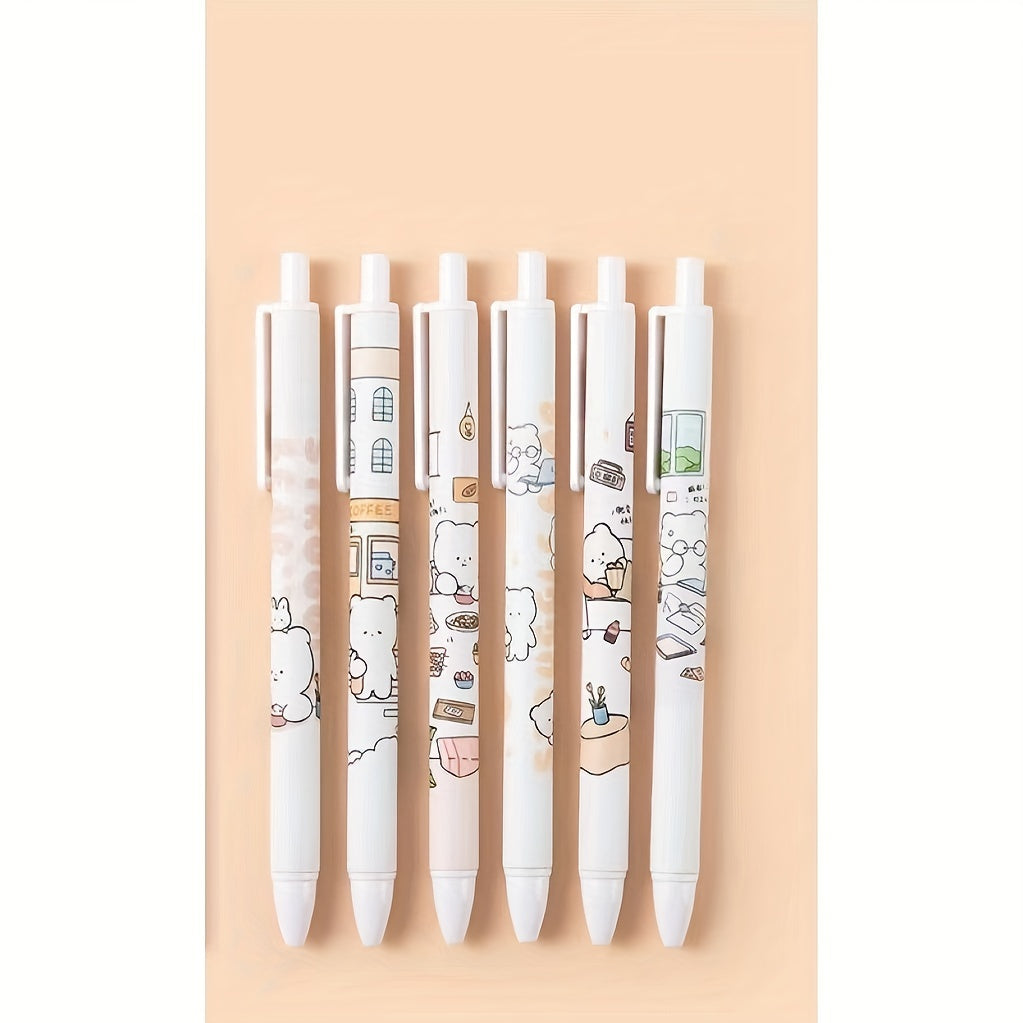 6pcs Eternal Pencil Technology Press with 0.5mm Core, No Sharpening Needed