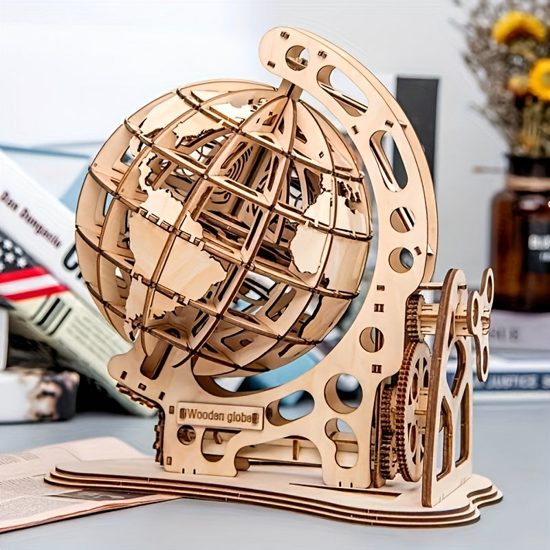 Wooden 3D Puzzle Mechanical Model Kit for Adults Home Decor Gift