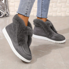 Women's Non slip Thickened Snow Boots Warm Thick Bottom Shoes